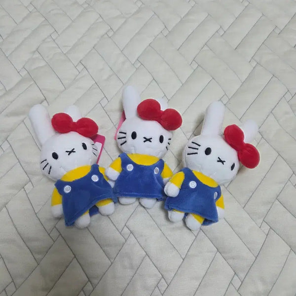 [BUNJANG] Miffy x Kitty Plush Keychain / 미피키티 인형키링 판매합니다