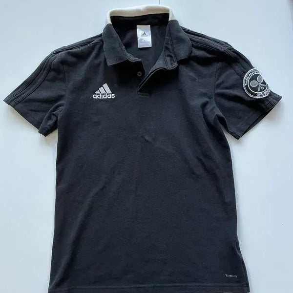 [BUNJANG] Adidas CON18 CO POLO L Black Polo T-Shirt / 아디다스 CON18 CO POLO L 블랙