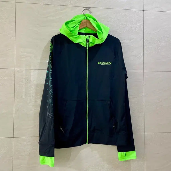 [BUNJANG] Discovery Hooded Zip-Up Rash Guard Beachwear Swimsuit / 디스커버리 / 후드집업 래시가드, 비치웨어, 수영복