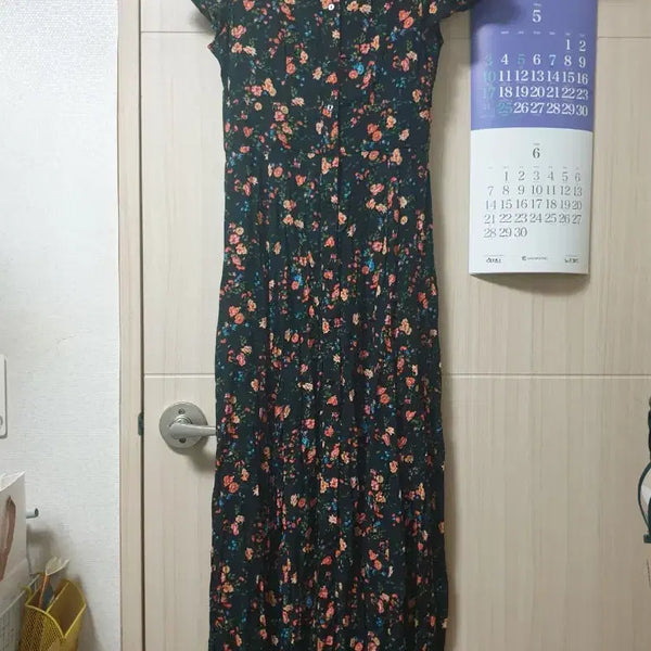 [BUNJANG] Zara Floral Long Dress / 자라 플로럴 롱원피스