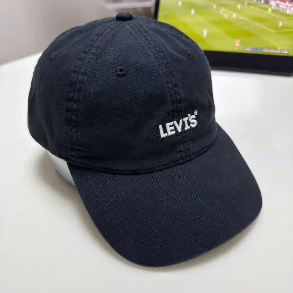 [BUNJANG] Levi's Black Baseball Cap / 리바이스 볼캡 블랙