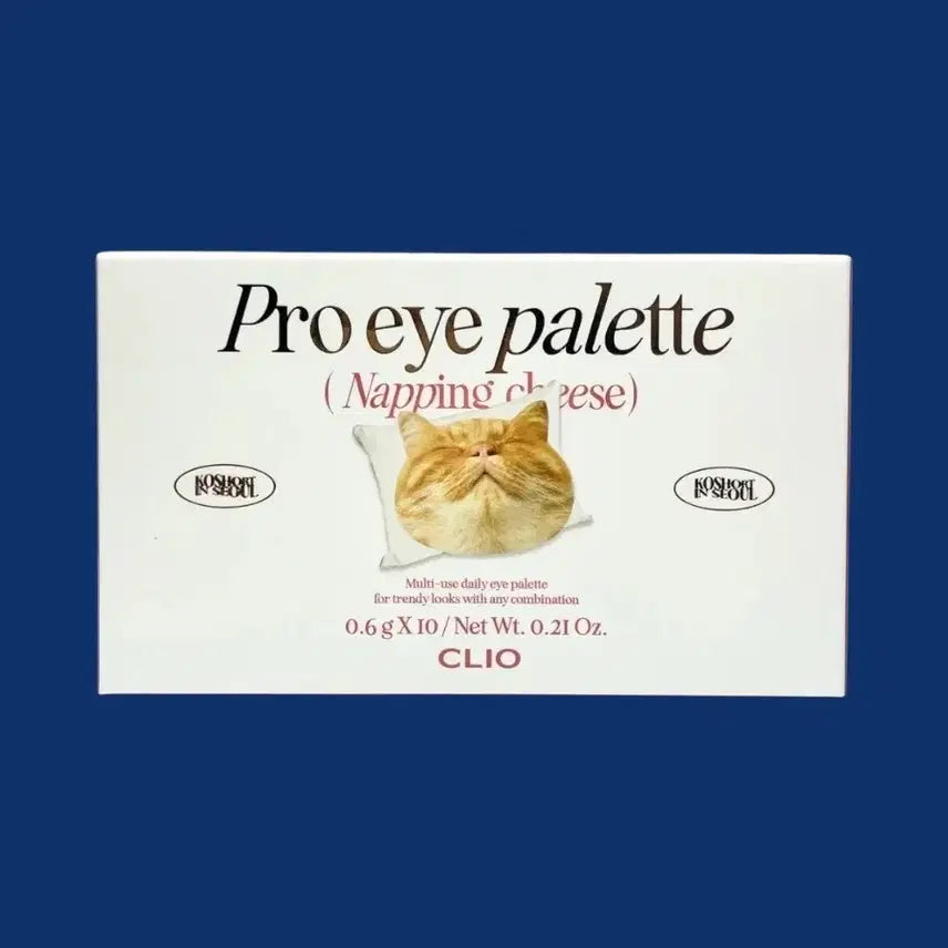 [BUNJANG] Clio Pro Eye Palette No. 19 Cheesy Dream (Sealed) / 새상품 클리오 프로 아이 팔레트 19호 낮잠자는치즈 미개봉
