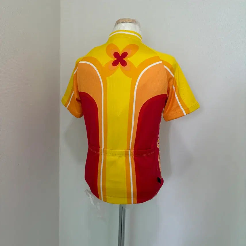 [BUNJANG] Cannondale Orange/Red Cycling Jersey / 캐논데일 오렌지/레드 사이클 져지