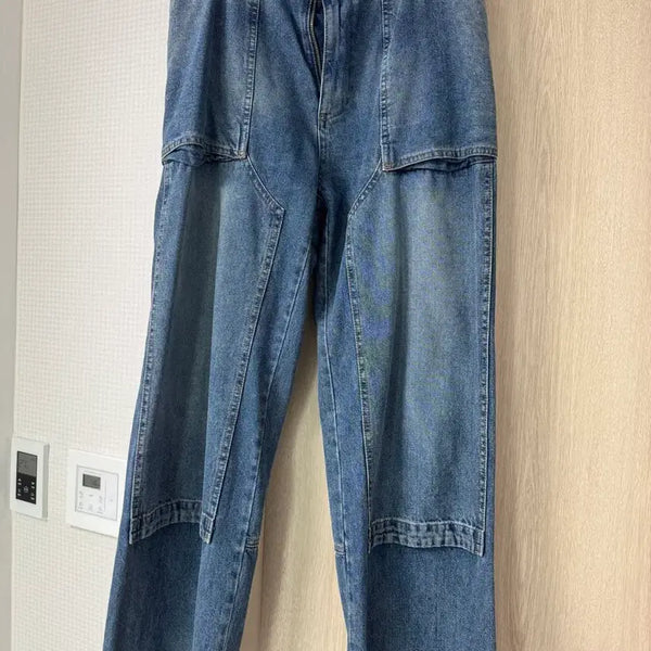 [BUNJANG] Juun.J 23SS Carpenter Pants Medium Blue Size 44 / 준지 23ss 카펜터팬츠 중청 44