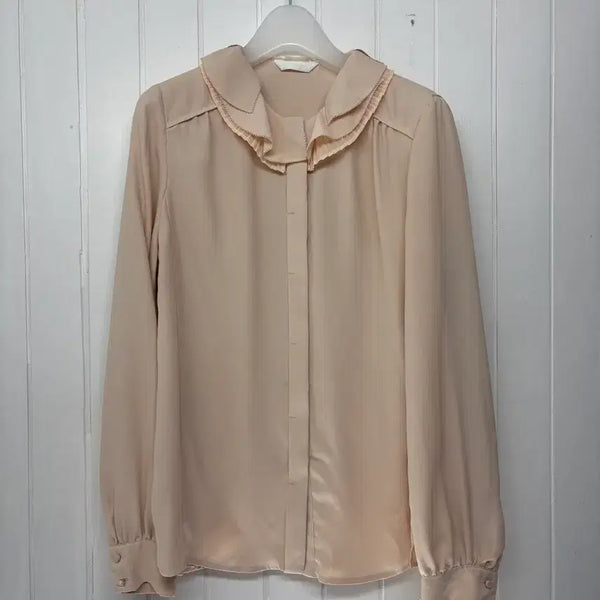 [BUNJANG] CC Collect Women's Blouse Beige / CC collect 여성 블라우스 88(66)  바