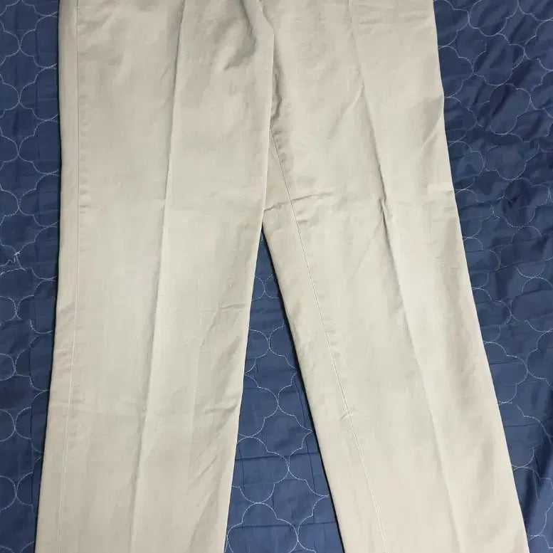 [BUNJANG] Brooks Brothers Straight Fit Stretch Cotton Chino Pants Cream / 브룩스 브라더스 스트레이트핏 스트레치 코튼 치노팬츠 크림 (36)