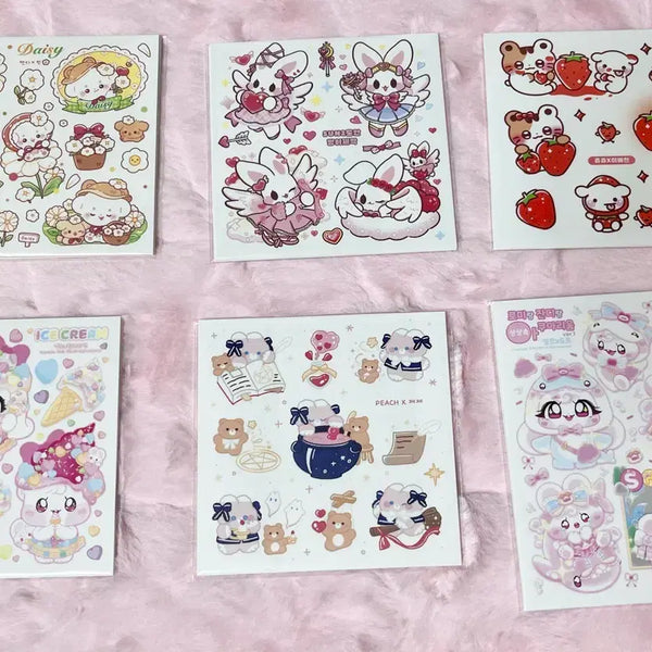 [BUNJANG] 32 Design D.I.Y. Sticker Mix Set / 포용 인스믹스32도안 공개도안