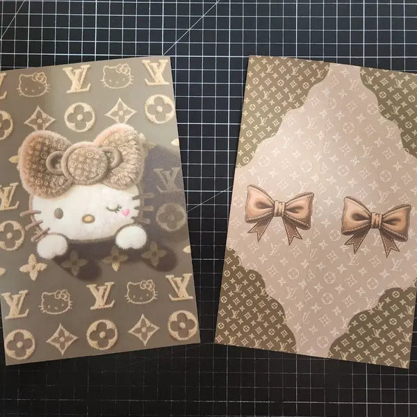 [BUNJANG] Handmade Hello Kitty Envelope - Brown / [할인 이벤트] 수봉 | #포용#판매계 헬로키티 키티 수제봉투_브라운