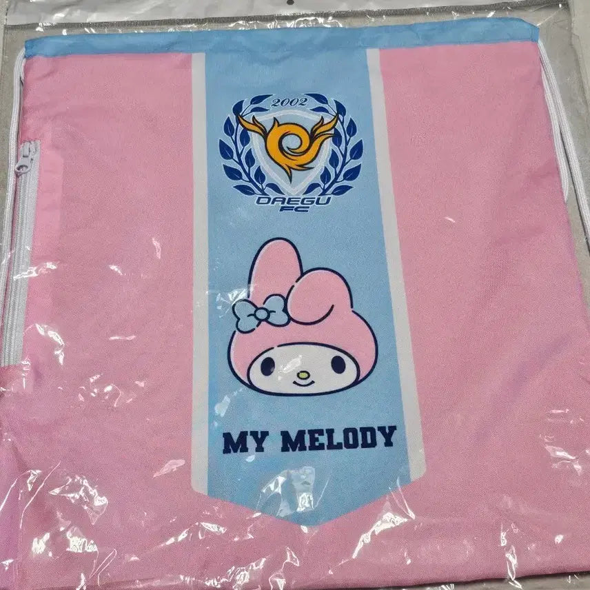 [BUNJANG] Daegu FC My Melody Collaboration Gym Sack (Sealed) / 미개봉)) 대구FC 산리오 콜라보 마이멜로디 짐색