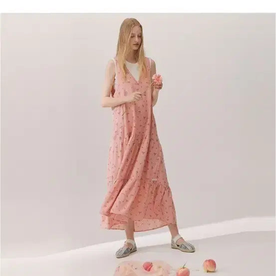 [BUNJANG] Thursday Island V-Neck Sleeveless Dress / 써스데이아일랜드 브이넥민소매원피스