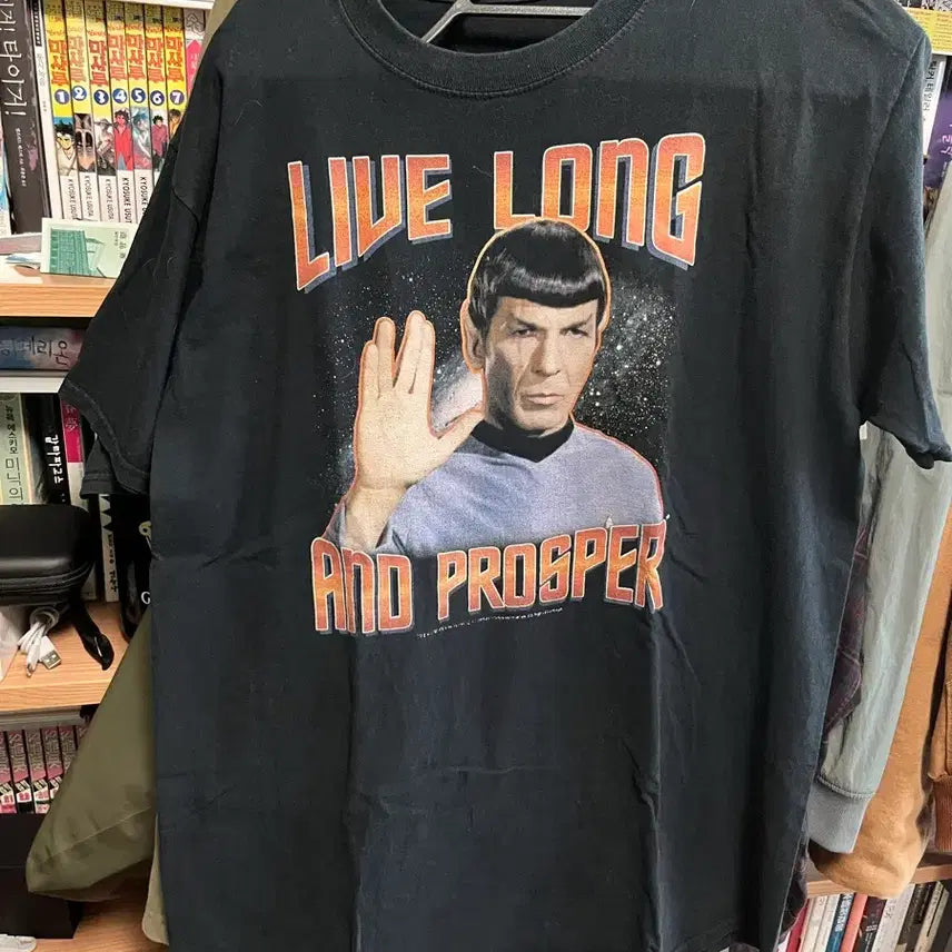 [BUNJANG] Star Trek Spock Leonard Nimoy T-Shirt L / 스타트렉 스팍 레모어니모이 티셔츠 L