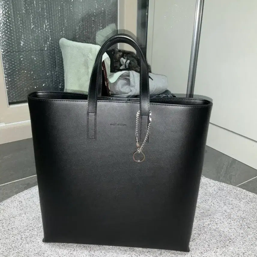 [BUNJANG] Dope Jason Black Tote Bag / [SS+] 도프제이슨 블랙 토트백