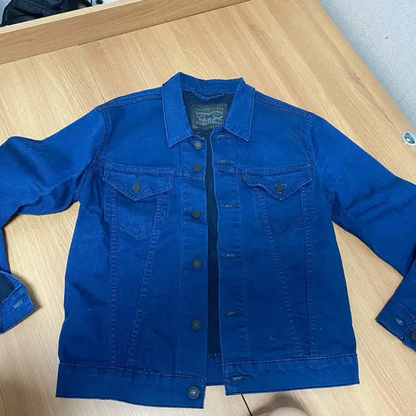 [BUNJANG] Levi's Blue Denim Jacket / 리바이스 청자켓 블루 데님 자켓