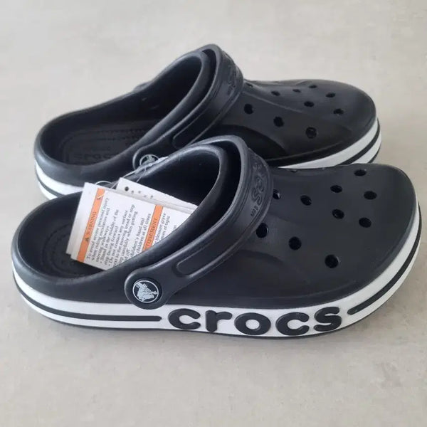 [BUNJANG] Crocs Baya Band Clog Black / 크록스 바야 밴드 클로그 블랙 270