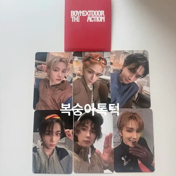 [BUNJANG] BoyNextDoor The 1st Album 'ON', Official Photocard / 보넥도 디액션 공방포카 양도합니다 할리우드액션 보이넥스트도어