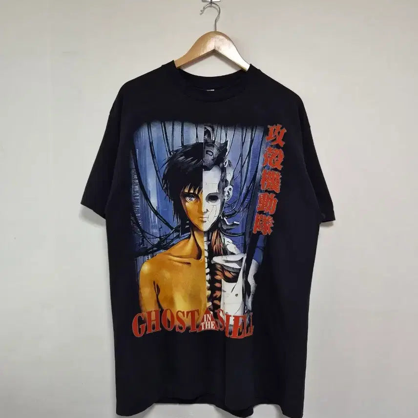 [BUNJANG] Ghost in the Shell Cyborg T-Shirt L / JPN공각기동대 일본애니 쿠사나기 사이보그티셔츠 L