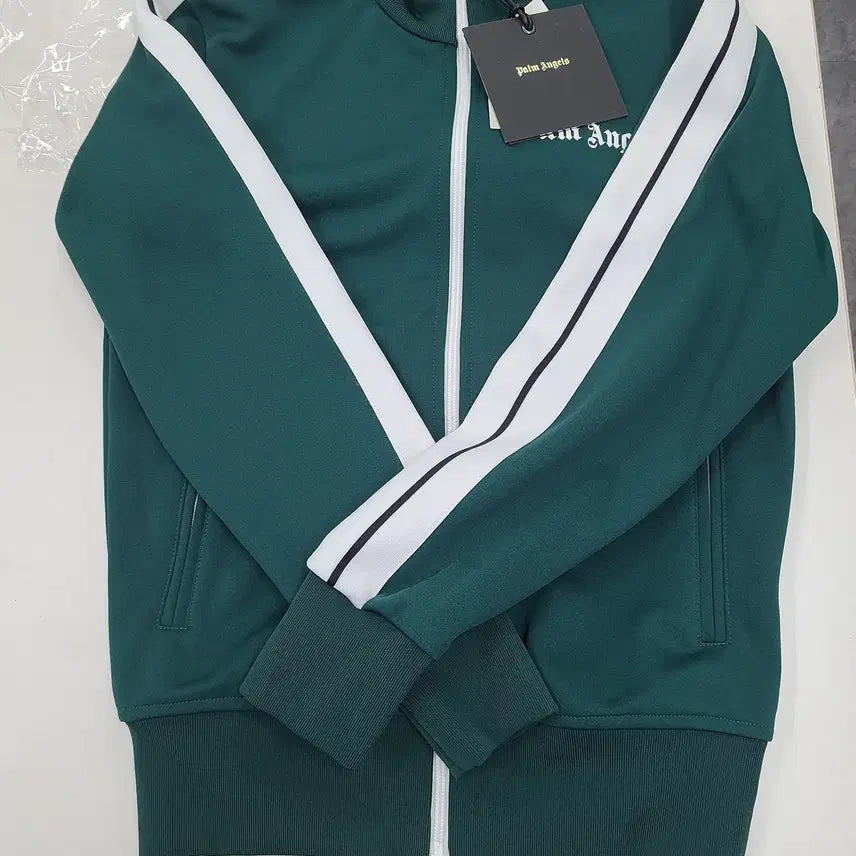 [BUNJANG] Palm Angels Track Jacket Green XS / 팜엔젤스 집업자켓 그린 사이즈XS