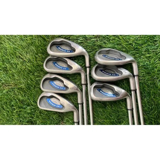 [BUNJANG] Callaway Steelhead X16 Men's Iron Set (5-S, R Flex) / 남자아이언세트 캘러웨이스틸헤드X16 중고아이언세트 골프클럽