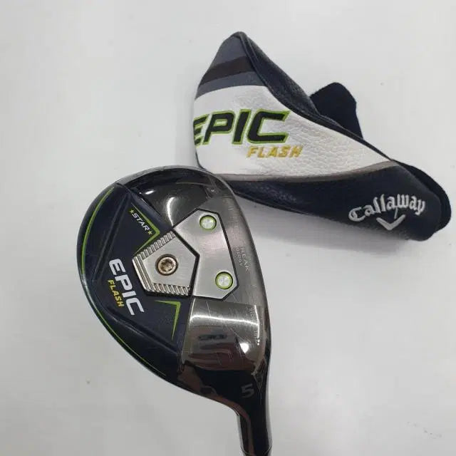 [BUNJANG] Callaway Epic Flash Star Utility 5 (23-degree Loft) with Zelos 8 Shaft / 캘러웨이 에픽플래시스타 유틸리티 5번 23도 ZELOS8 S, 00...