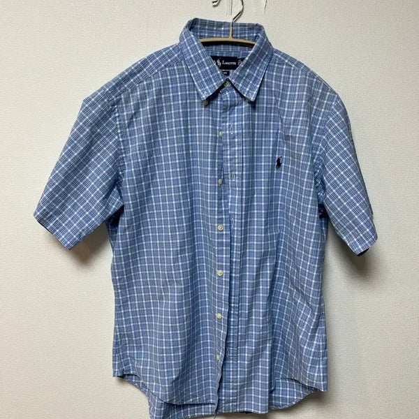 [BUNJANG] Polo Classic Check Short Sleeve Shirt L / 폴로 클래식 체크 반팔 셔츠 L