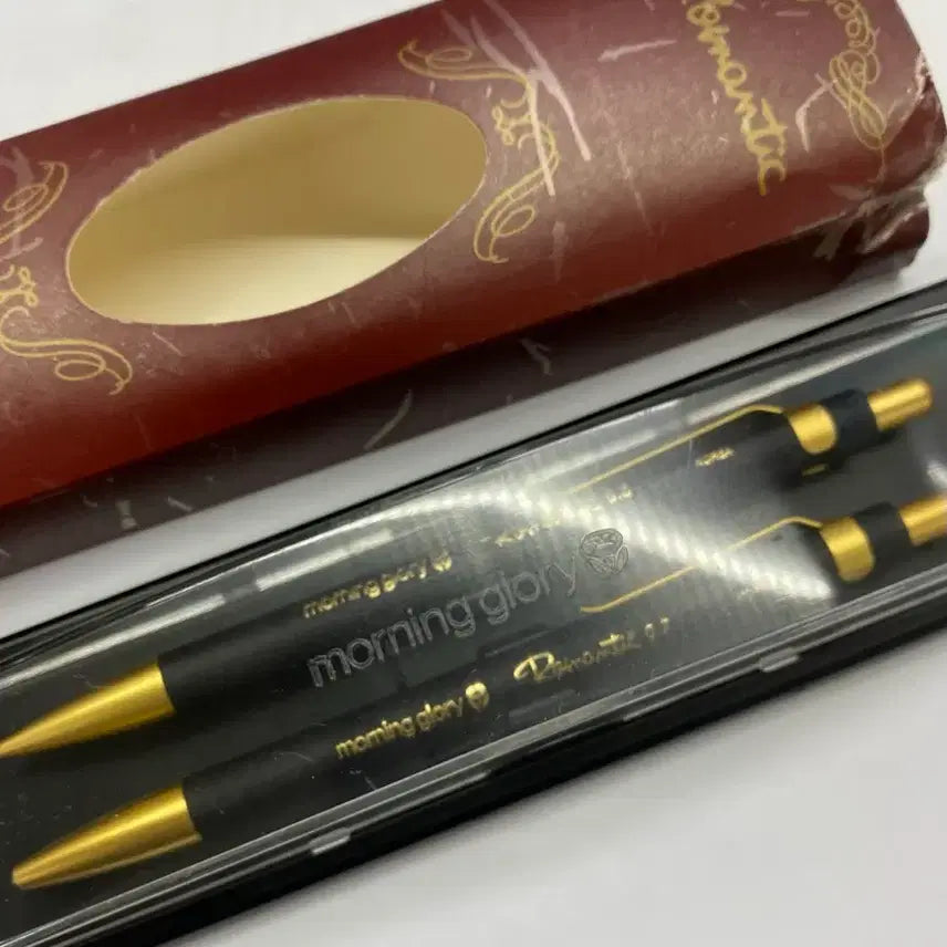 [BUNJANG] Morning Glory Romantic Black Gel Pen / 모닝글로리 로맨틱 샤프볼펜 검정