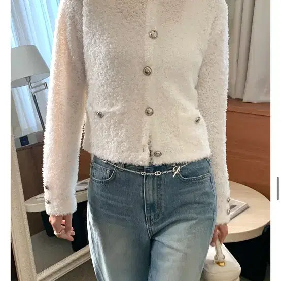 [BUNJANG] Chixlabel Annie Knit Cardigan / 칙스라벨 애니 니트 가디건