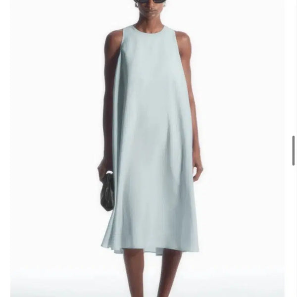 [BUNJANG] COS Racer Neck Midi Dress / COS 레이서 넥 미디 드레스