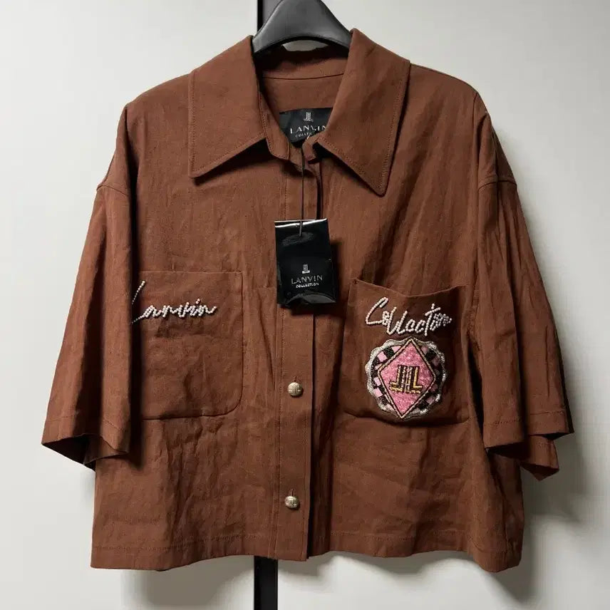 [BUNJANG] Lanvin Collection Embellished Shirt Jacket / 랑방컬렉션 셔츠 자켓(사진 도용시 법적조치)