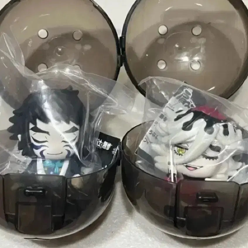 [BUNJANG] Demon Slayer: Mugen Train Arc Gyutaro & Doma Shoulder Buddy Bundle Set (Sealed) / [정품][미개봉 새상품]귀멸의 칼날 무한성편 가이가쿠&도우마 어깨쿵 일괄