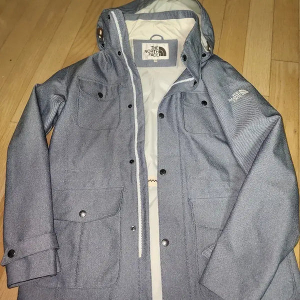 [BUNJANG] The North Face Men's Hooded Jacket Blue Size 100 / 노스페이스 후드 자켓 블루 100사이즈입니다