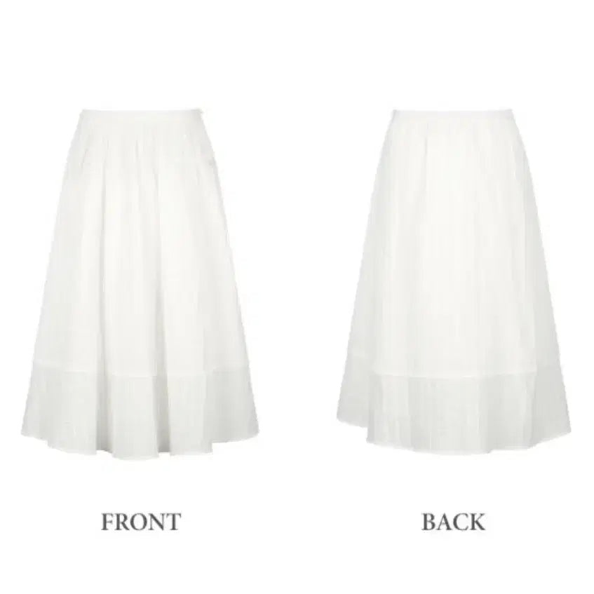[BUNJANG] Depound Shearing Flare Midi Skirt / 드파운드 시어링 플레어 미디 스커트 - 스몰