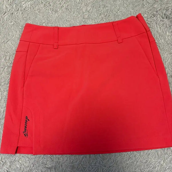 [BUNJANG] Descente Golf Women's Golf Skirt Size 67 Pink / 데상트골프 여성 골프치마 67