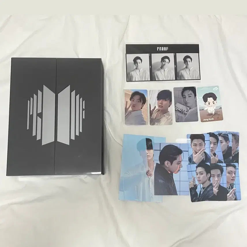 [BUNJANG] BTS Jungkook Proof Standard Album Photocard & Postcard Bundle Set / 풀셋) 방탄 정국 proof 앨범 프루프 스탠다드 포카 엽서 bts jk
