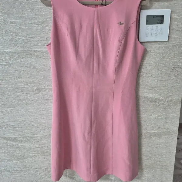 [BUNJANG] General Idea Pink Sleeveless Dress / 제너럴아이디어 핑크 민소매 원피스 새상품  m