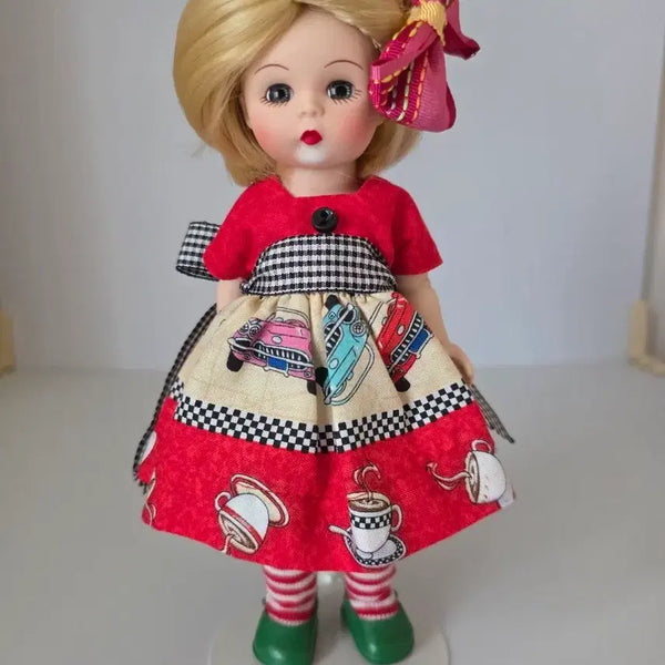 [BUNJANG] Madame Alexander 8-Inch Doll Red Dress / 마담알렉산더 8인치 인형 조합 레드 원피스