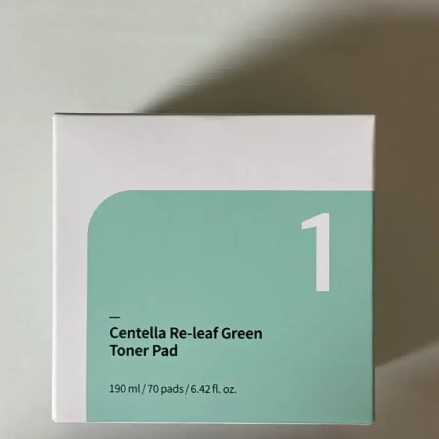 [BUNJANG] numbuzin Centella Relief Green Toner Pad / 넘버즈인 센텔라 릴리프 그린 토너 패드