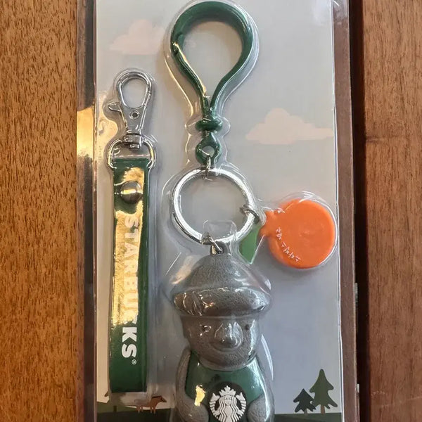 [BUNJANG] Starbucks Jeju Haerbang Keychain 2019 Limited Edition / 스타벅스 제주 하르방 키 체인 2019 제주 스타벅스 한정