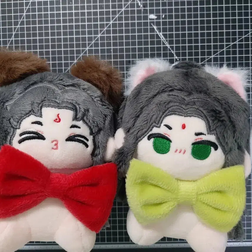 [BUNJANG] Unofficial 10cm Doll 'BingChu' with Ribbon / 사반 인사반파 비공식 4족10cm 인형 빙추