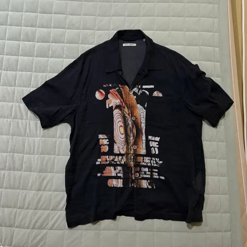 [BUNJANG] Our Legacy Peace Poster T-Shirt / 아워레가시 피스포스터 반팔 셔츠