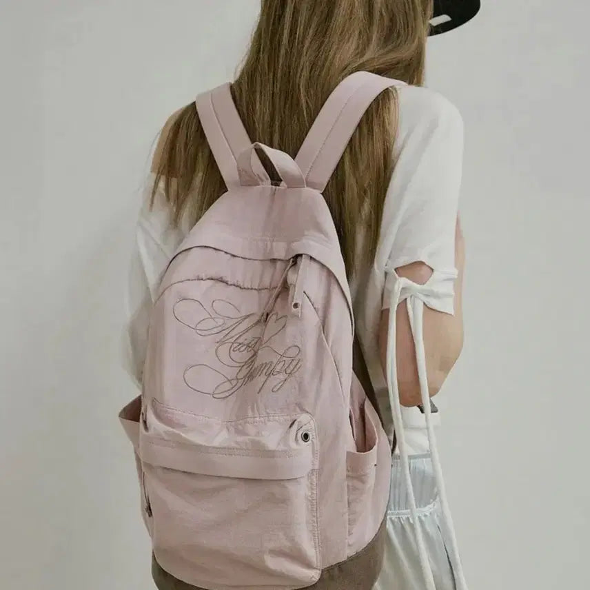 [BUNJANG] Sculptor Nylon Backpack Matte Pink / 스컬프터 나일론 백팩 매트 핑크