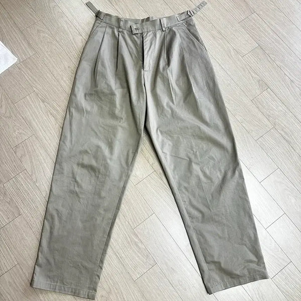 [BUNJANG] Noun 22FW Two-Tuck Wide Chino Pants Size 1 / 노운 와이드 치노팬츠 1사이즈 판매