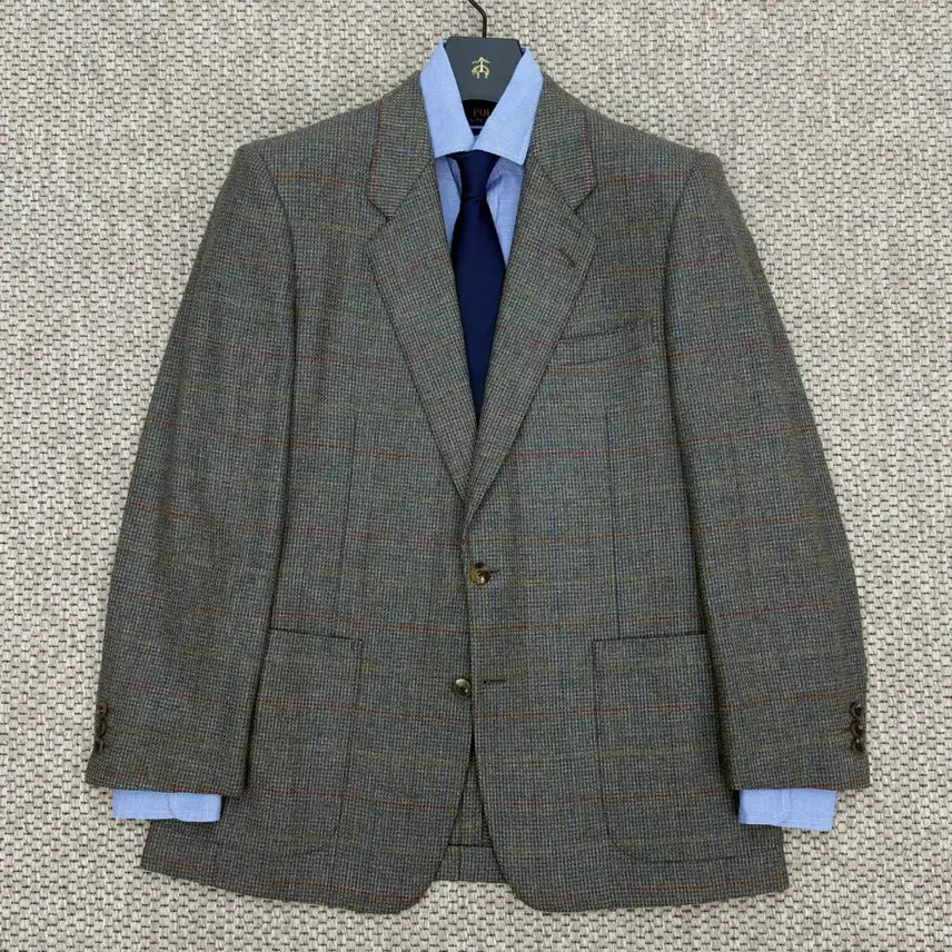 [BUNJANG] Hickey Freeman Customized Clothes Multi-Color Windowpane Sport Coat / Hickey Freeman 윈도우페인 스포츠 코트