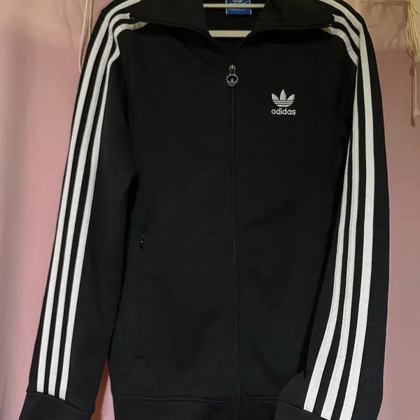 [BUNJANG] Adidas Europa Black Flame Track Top Zip-Up Jersey / 아디다스져지 아디다스 유로파 블랙 불꽃져지 집업 트랙탑 아디다스블랙