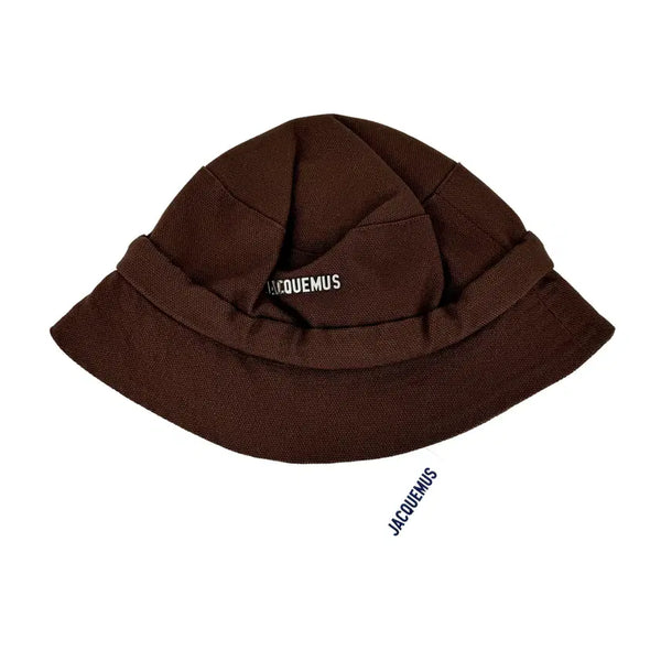 [BUNJANG] Jacquemus Le Bob Picchu Knotted Bucket Hat Brown / 자크뮈스 르밥 가조 노티드 버킷햇 브라운 223AC001 5035 850