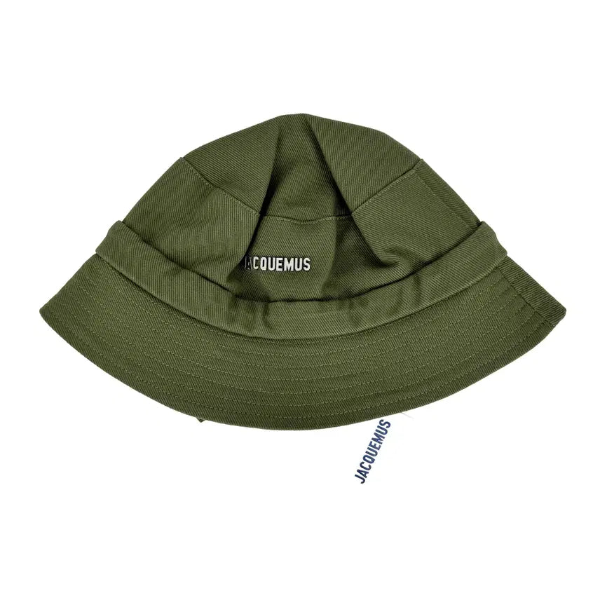 [BUNJANG] Jacquemus Le Bob Noted Bucket Hat Khaki / 자크뮈스 르 밥 가조 노티드 버킷햇 카키 223AC001 5012 560