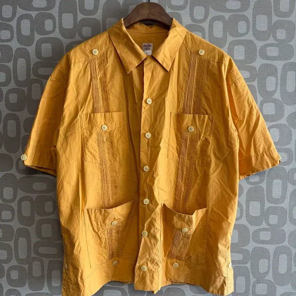 [BUNJANG] Niteklub Short Sleeve Cuban Shirt Size 42 / NITEKLUB 반팔 쿠바 셔츠 42