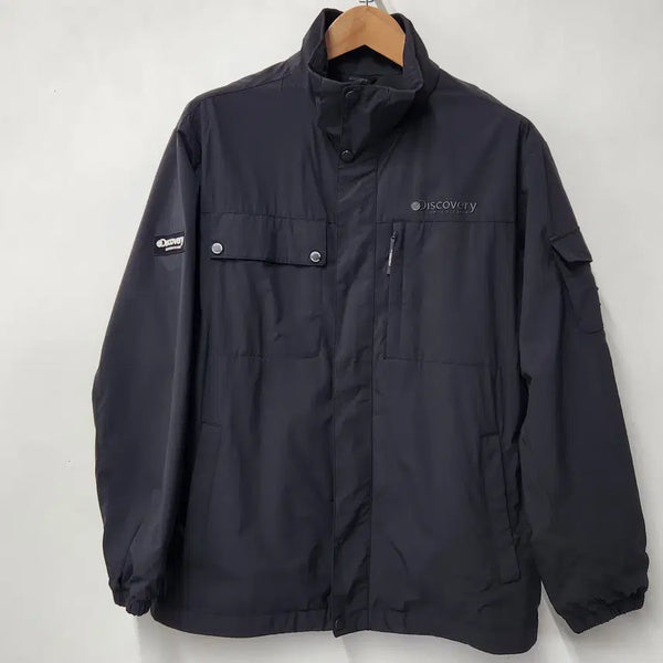 [BUNJANG] Discovery Expedition Mountain Cook Jacket Windbreaker Black XL / 디스커버리 정품 마운틴쿡 자켓 바람막이 블랙 105