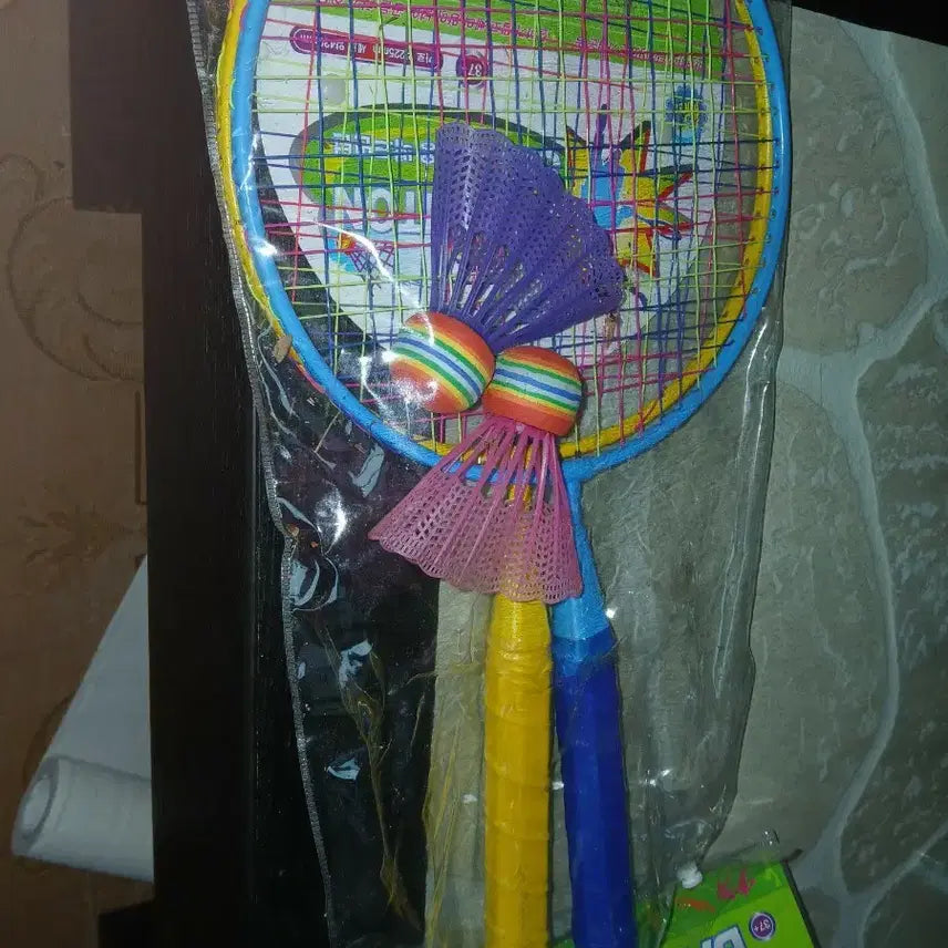 [BUNJANG] Children's Badminton Set Racquets Shuttlecock / 어린이 배드민턴 세트 라켓 셔틀콕