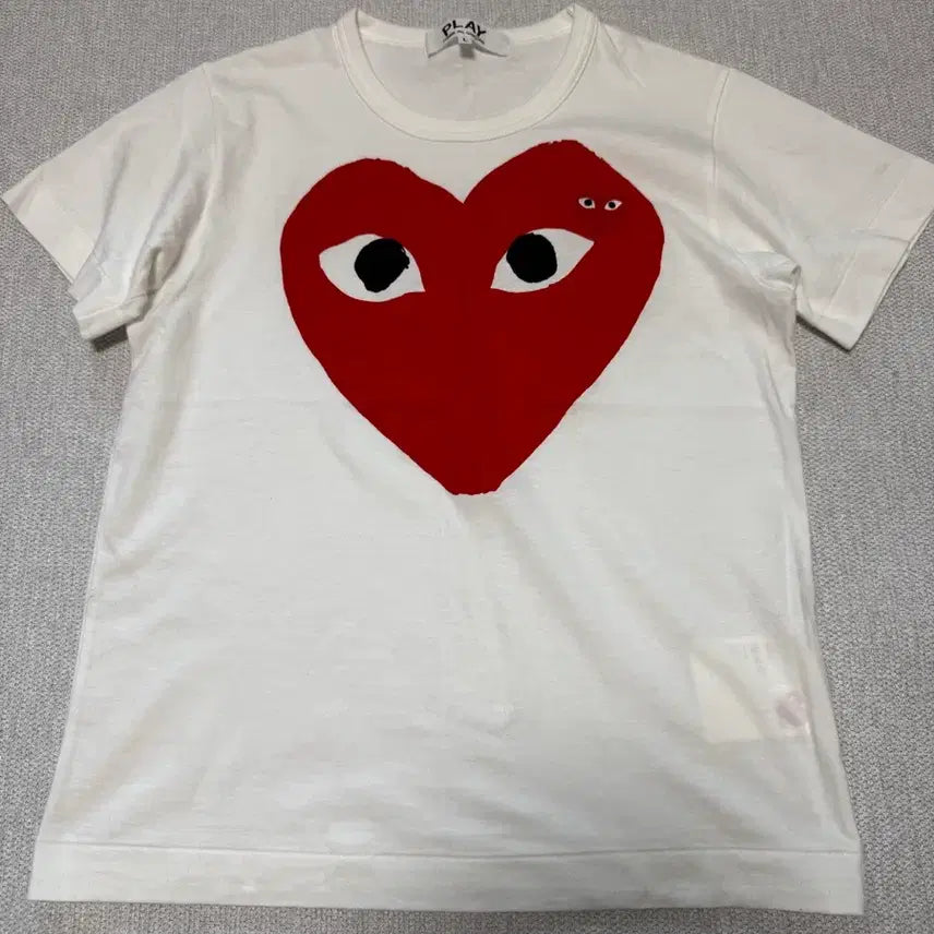 [BUNJANG] Comme des Garçons Big Logo T-Shirt / 꼼데가르송 빅로고 반팔티