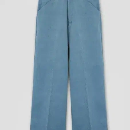 [BUNJANG] Taille Wide Leg Corduroy Trousers Lake Blue / 타일레 taille 와이드 레그 코듀로이 트라우저 레이크 블루 1